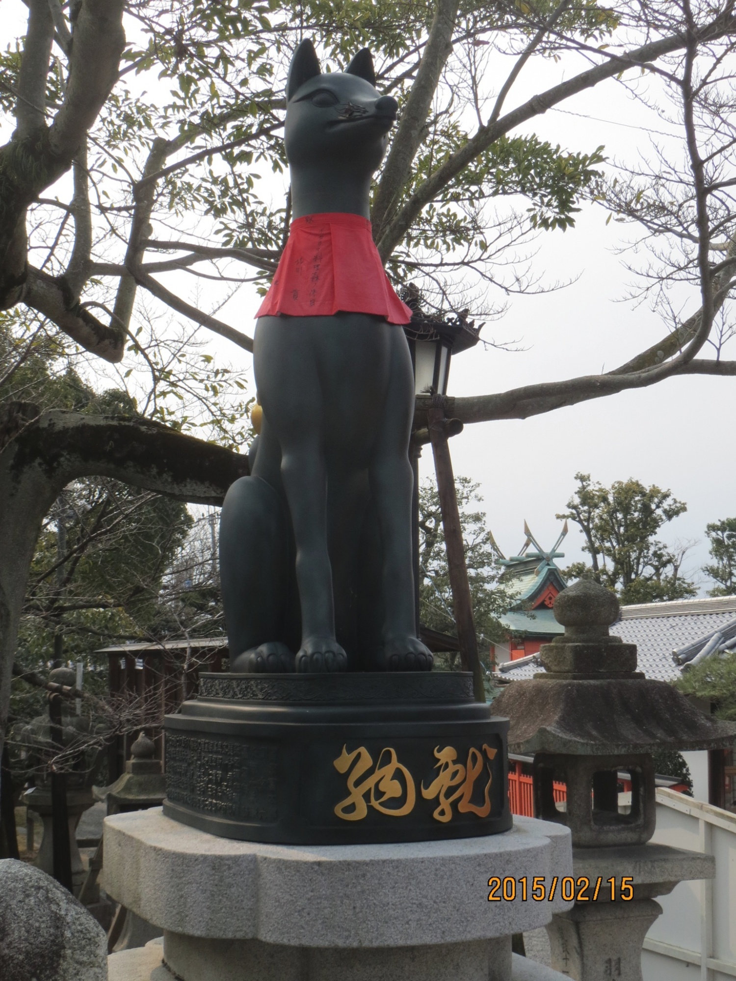 伏見稲荷神社の像