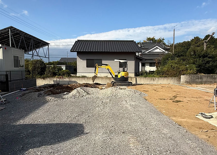 宇佐市　I様邸　ガレージ建設事例