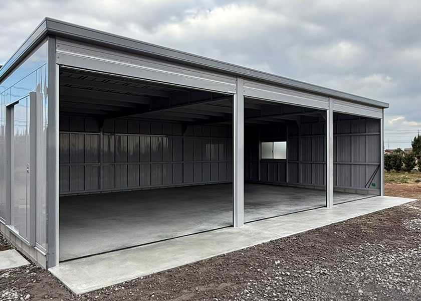 宇佐市　I様邸　ガレージ建設事例